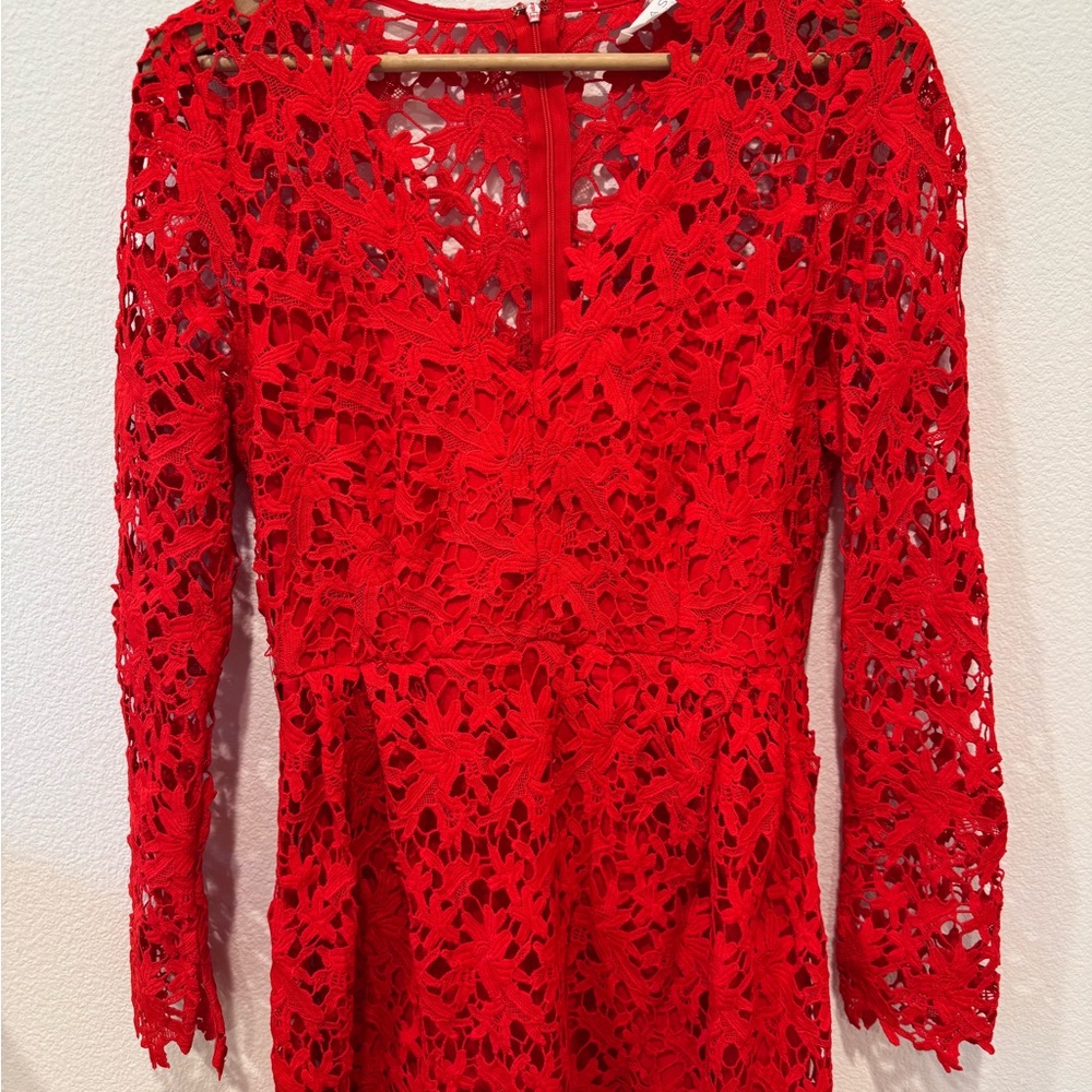 Astr the Label Lace Long Sleeve Dress - Picture 2 of 10